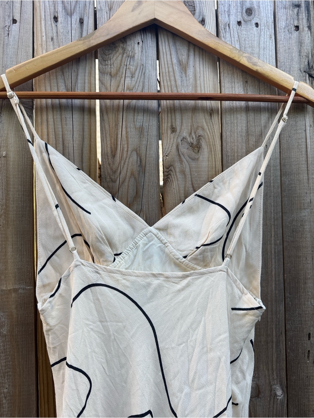 DISSH Luna Slip Dress with Black Line Art - Picture 13 of 15
